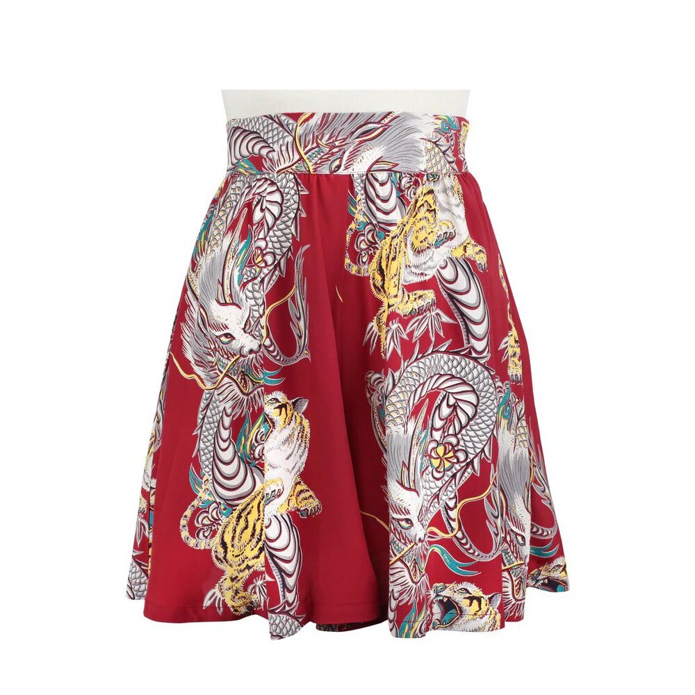 Trashy Diva Dragons & Tigers Shorts XS